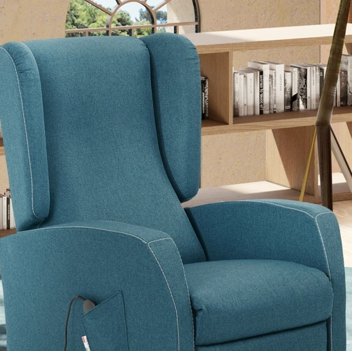 Poltrona Relax Lift in tessuto Trilly de Il Benessere