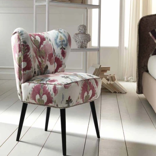 Poltroncina Susina floreale di TreCi Salotti