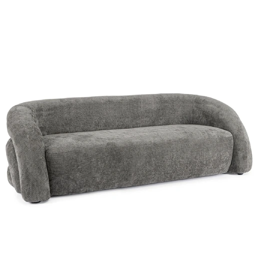 Divano lineare in tessuto imbottito Clemence di Bizzotto