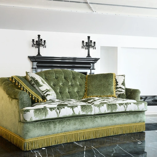 Divano classico Abba di TreCi Salotti