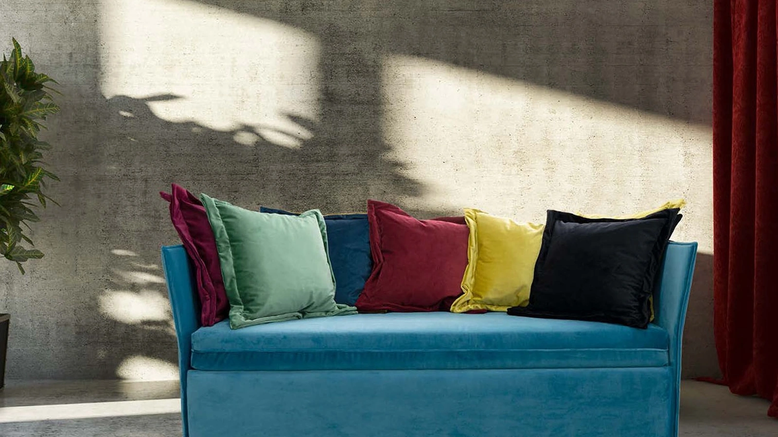 Divano lineare Andromeda di Vis Comoda