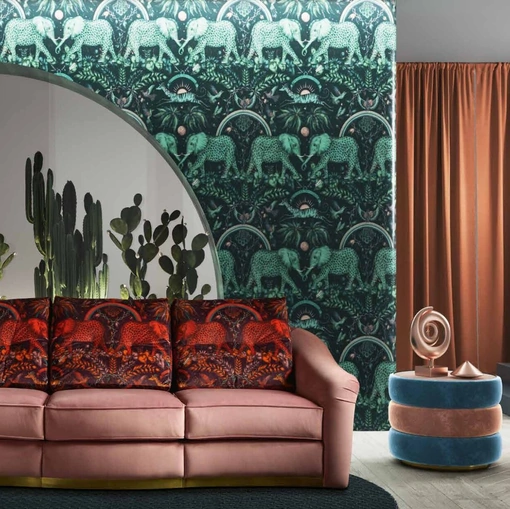 Divano lineare Barrito di TreCi Salotti