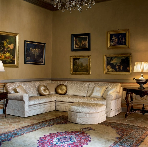 Divano angolare Carducci di TreCi Salotti