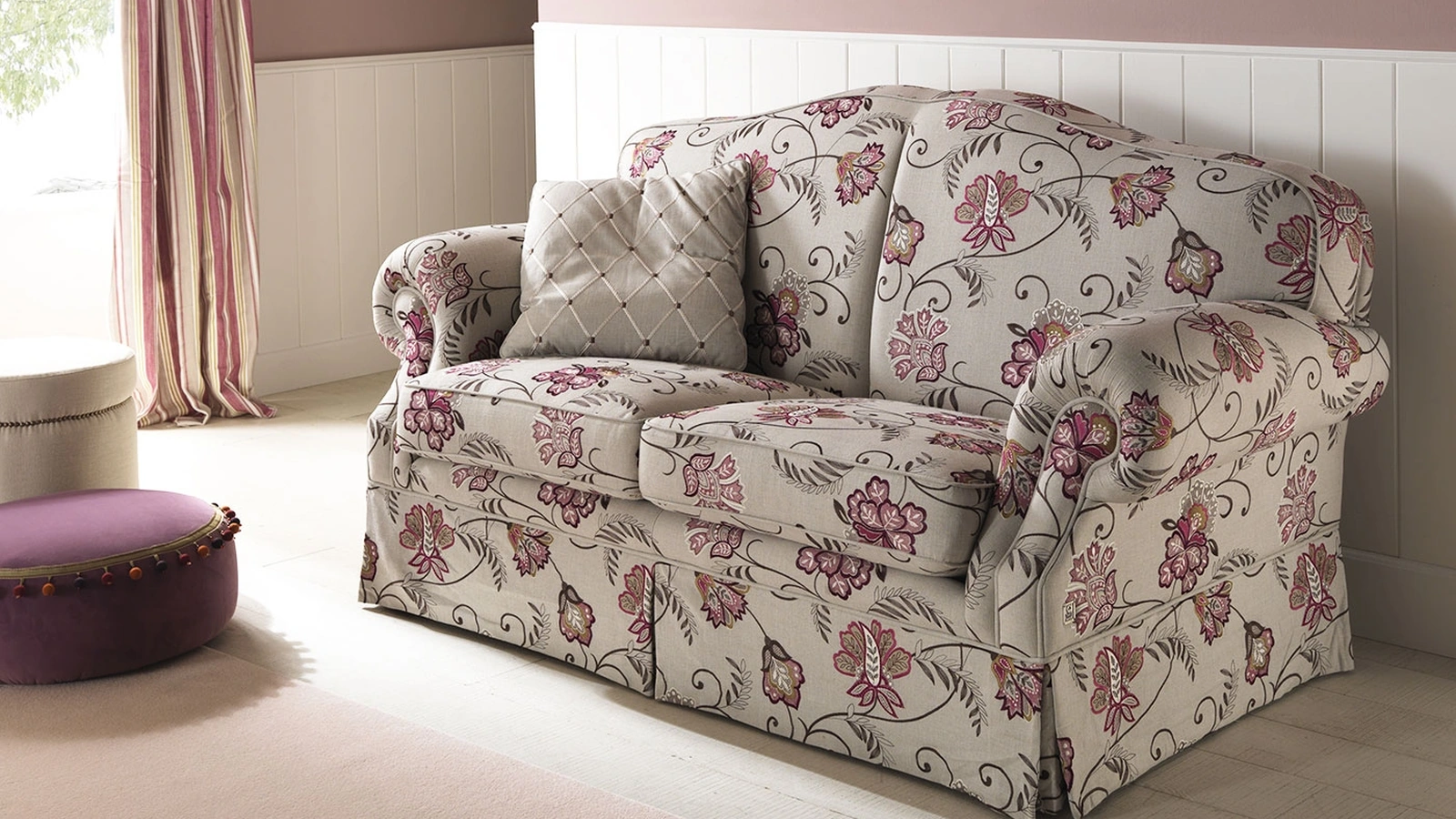 Divano lineare Cassia di TreCi Salotti