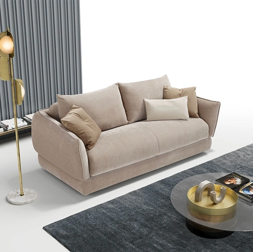 Divano lineare Cocoon di Vis Comoda