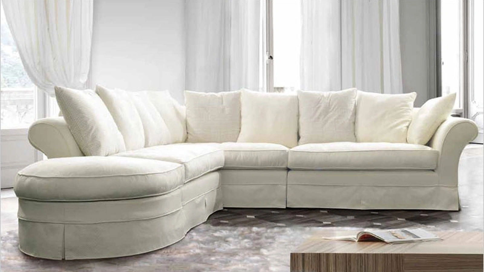 Divano angolare Epoca di TreCi Salotti