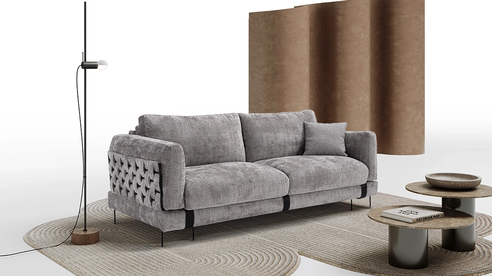 Divano letto Ester di Vis Comoda