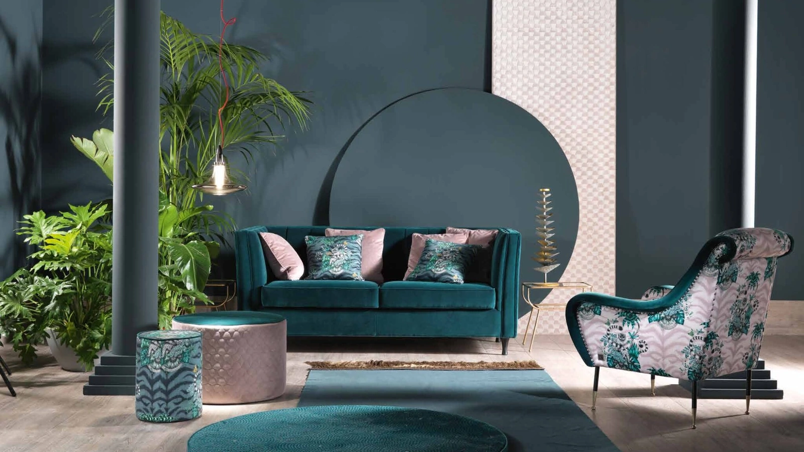 Divano lineare Mowgli di TreCi Salotti