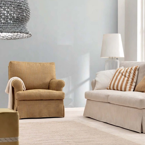 Divano lineare Sale di TreCi Salotti