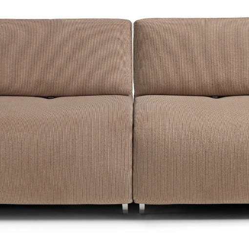 Divano lineare in tessuto Slide di Vis Comoda