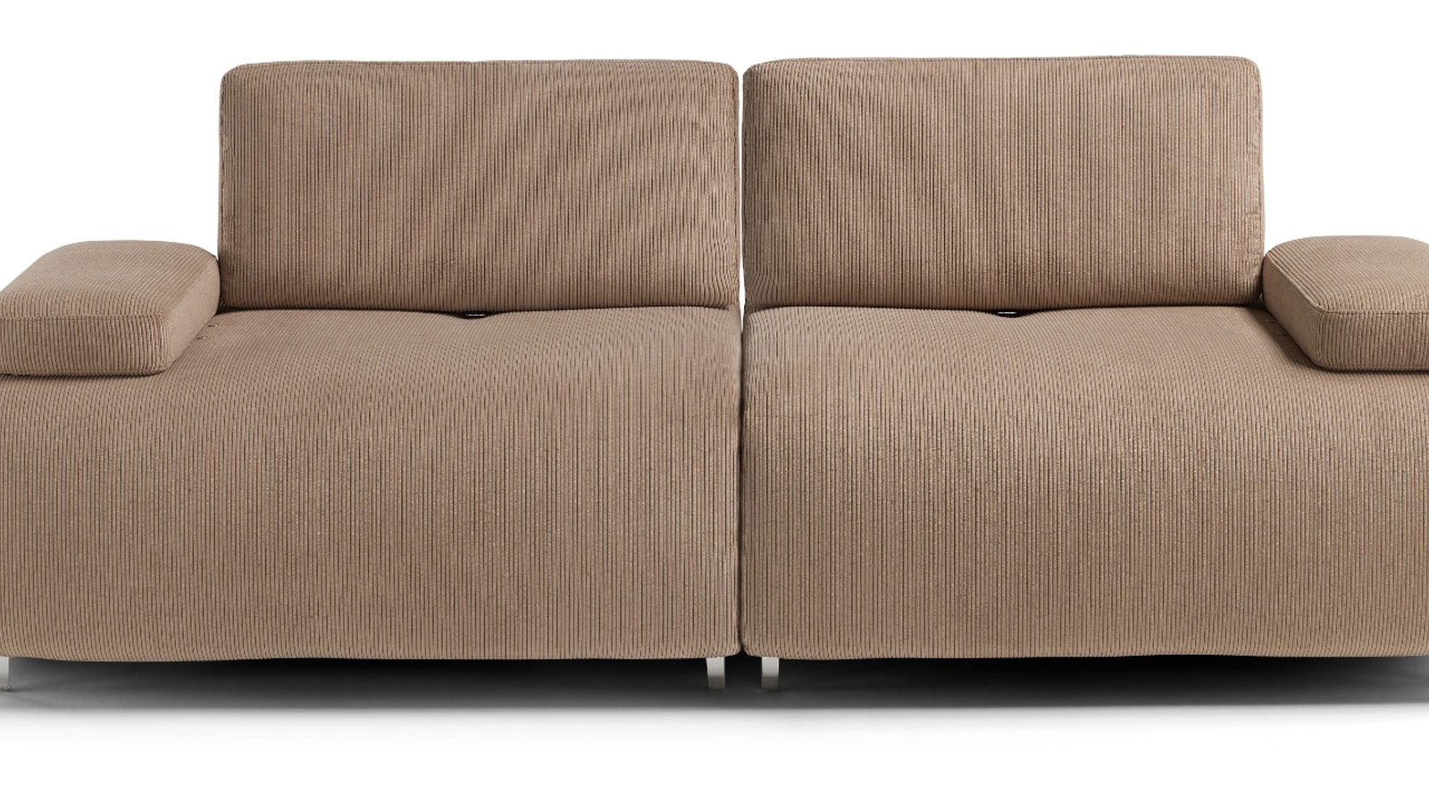 Divano lineare in tessuto Slide di Vis Comoda