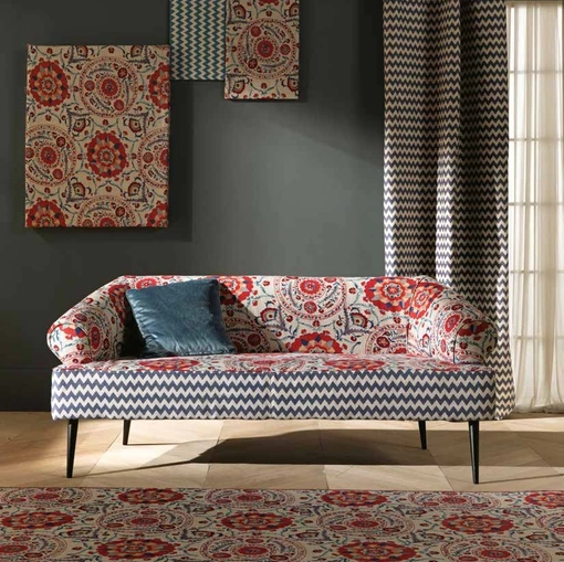 Divano lineare Edera di TreCi Salotti