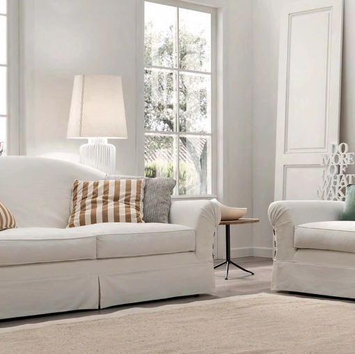 Salotto in tessuto Snow di TreCi Salotti