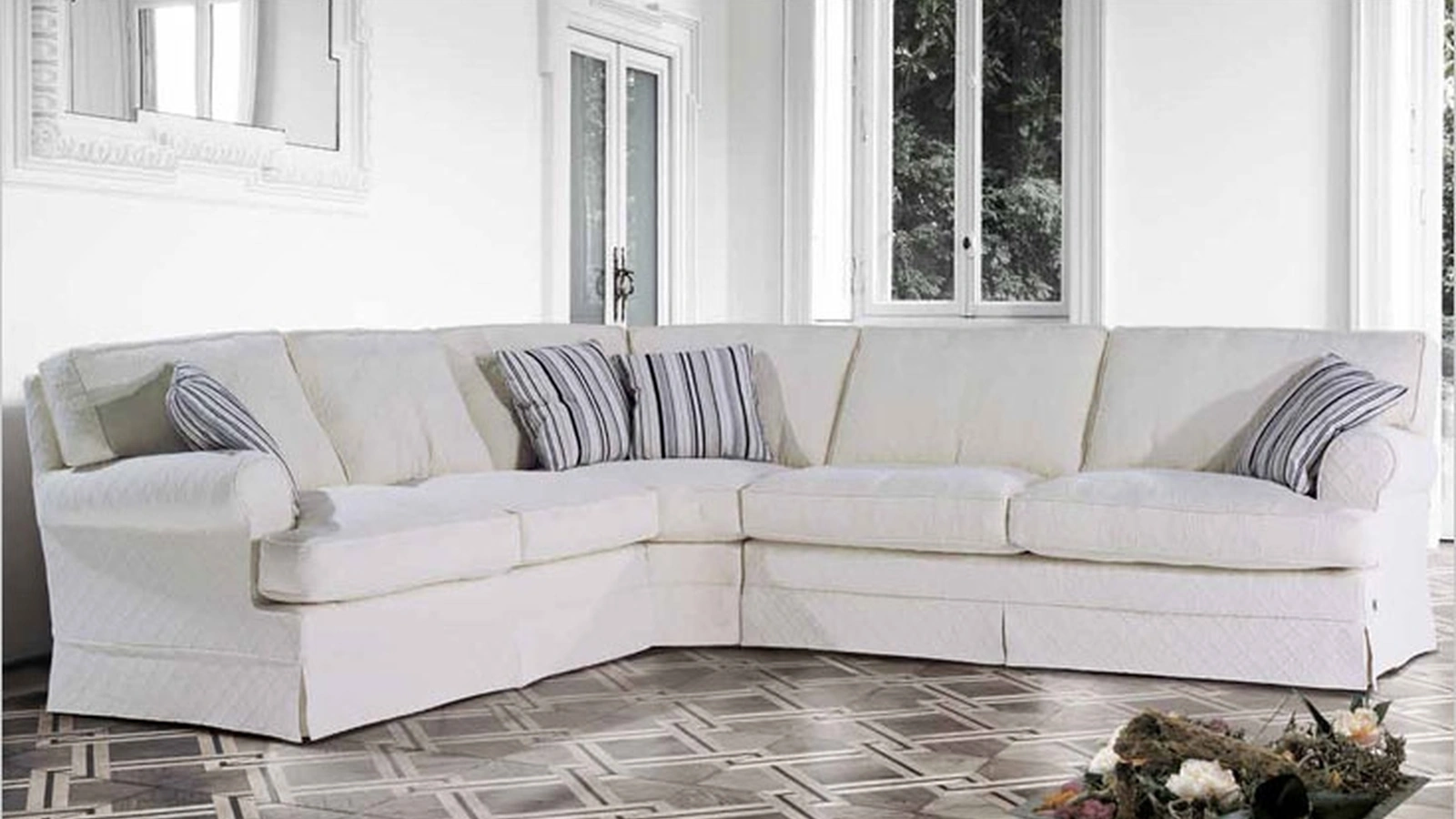 Divano angolare Topazio di TreCi Salotti