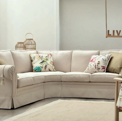 Divano angolare Zucchero di TreCi Salotti