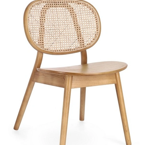 Sedia in legno e Rattan Adolis di Bizzotto