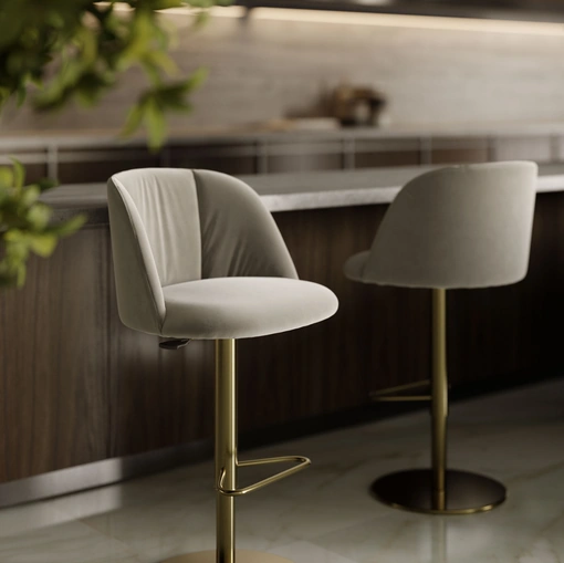 Sgabello Agatha di Bontempi