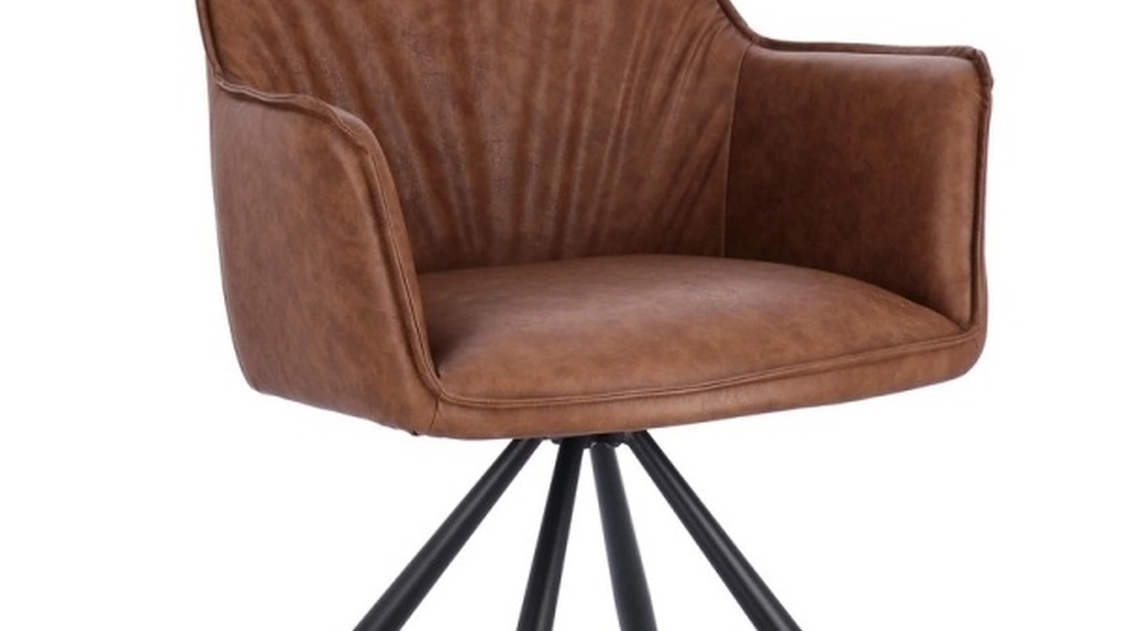 Sedia Breval in ecopelle di Bizzotto