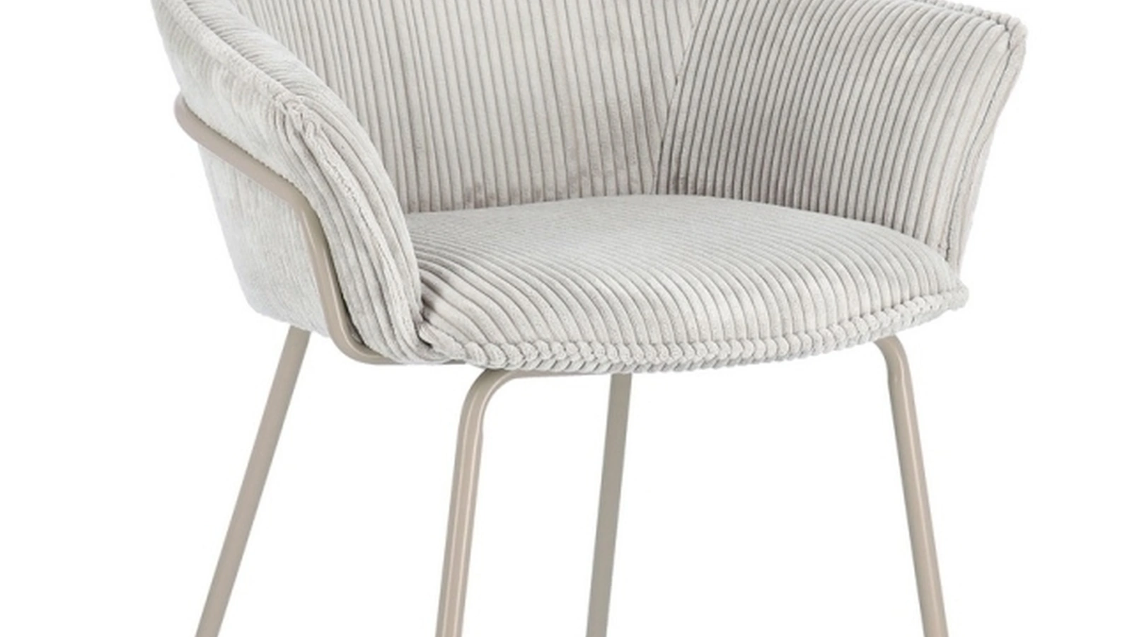 Sedia Cassidy in tessuto di Bizzotto