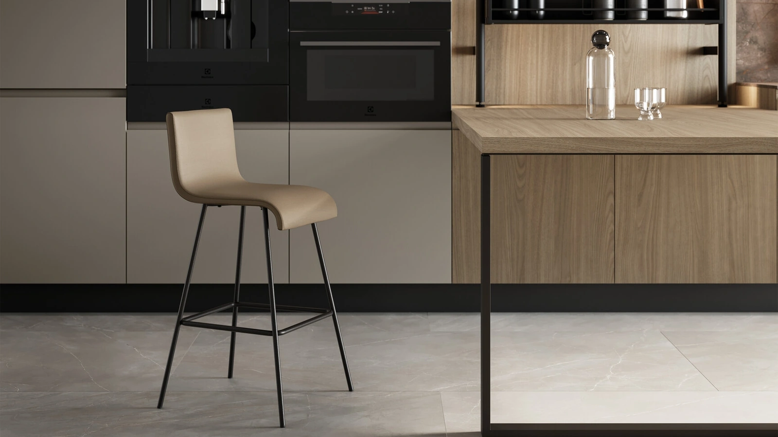 Sgabello Ermes di Arredo3