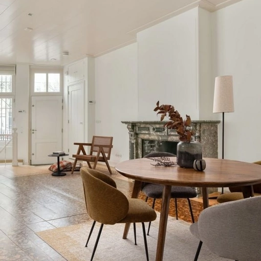 Sedia Gesien in tessuto imbottito di Bizzotto