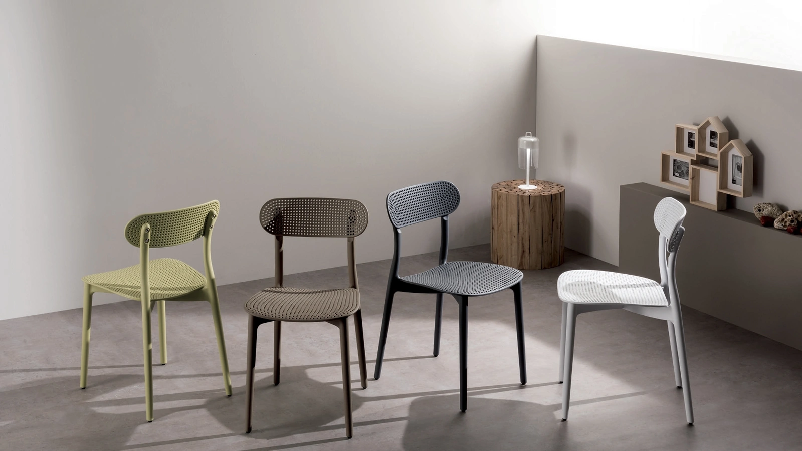 Sedia Geox in polipropilene di Gipi Le Sedie