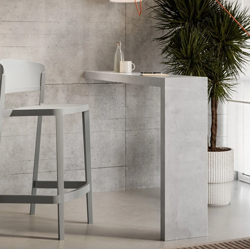 Sgabello Iris in tecnopolimero di Arredo3