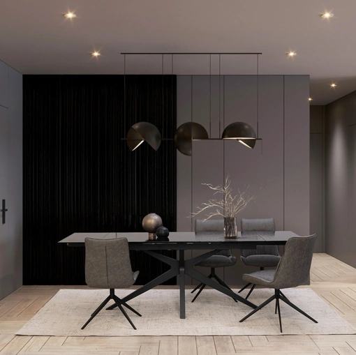 Sedia in ecopelle Jordan di Bizzotto