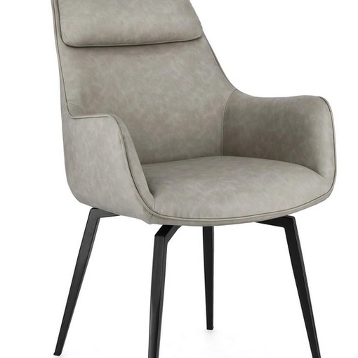 Sedia in ecopelle Lawrence di Bizzotto