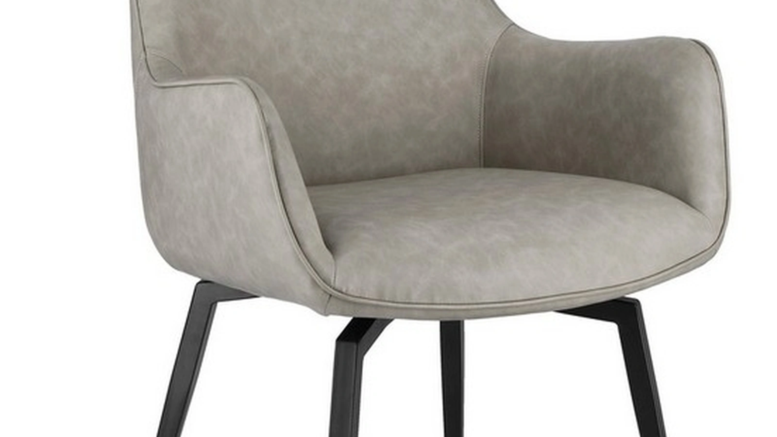 Sedia in ecopelle Lawrence di Bizzotto