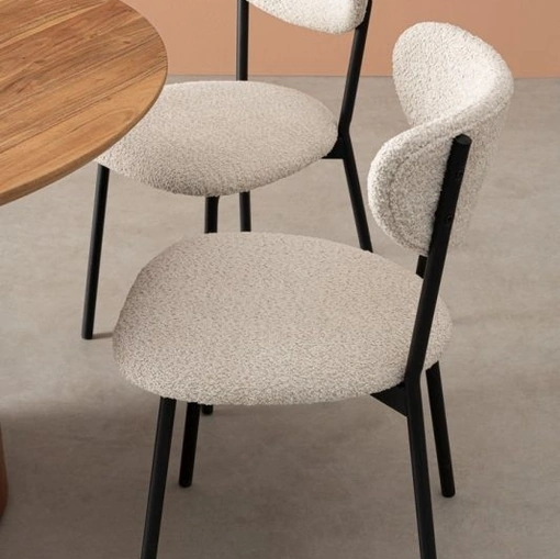 Sedia in tessuto Ludmilla di Bizzotto