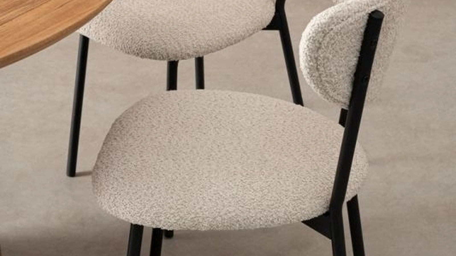 Sedia in tessuto Ludmilla di Bizzotto