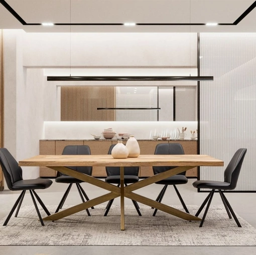 Sedia in ecopelle Maxwell di Bizzotto