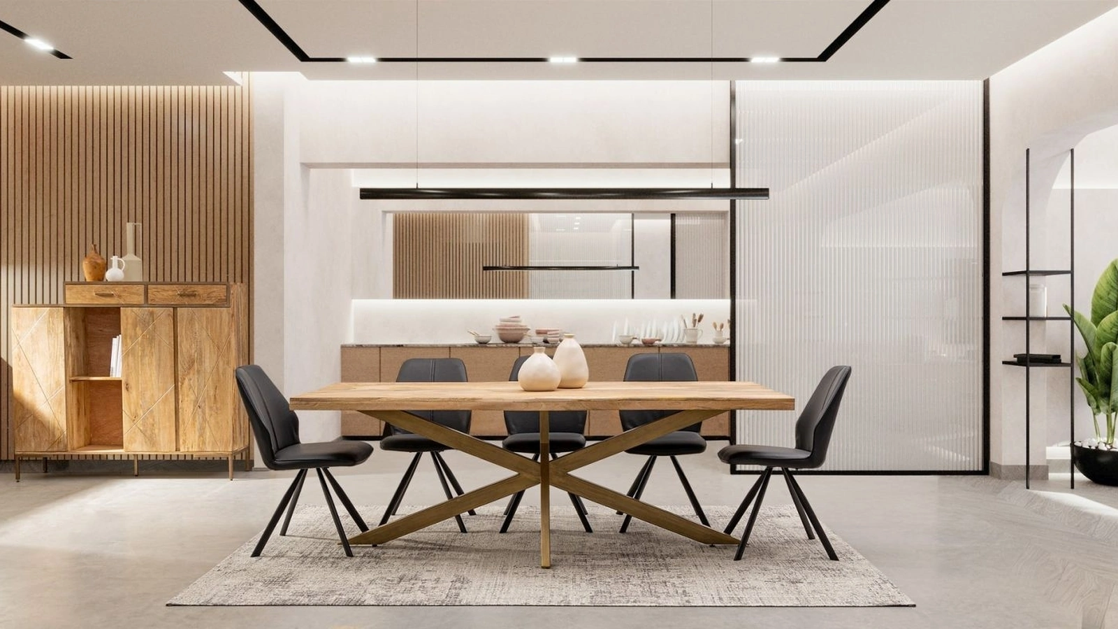 Sedia in ecopelle Maxwell di Bizzotto