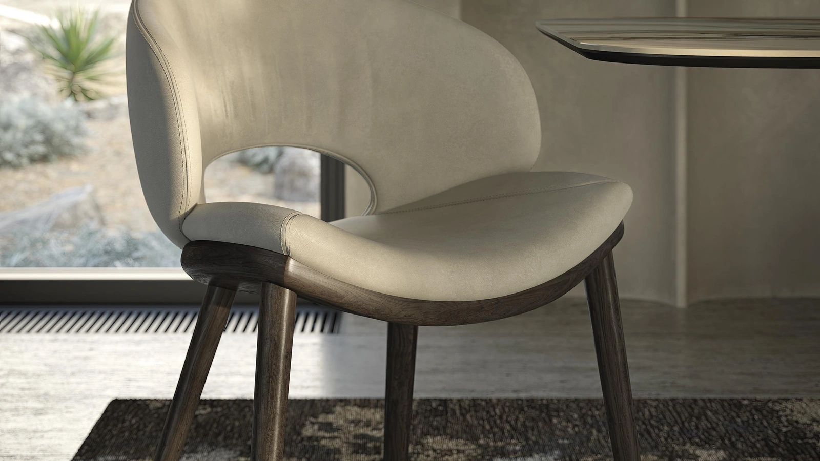 Sedia Miranda Wood di Cattelan Italia