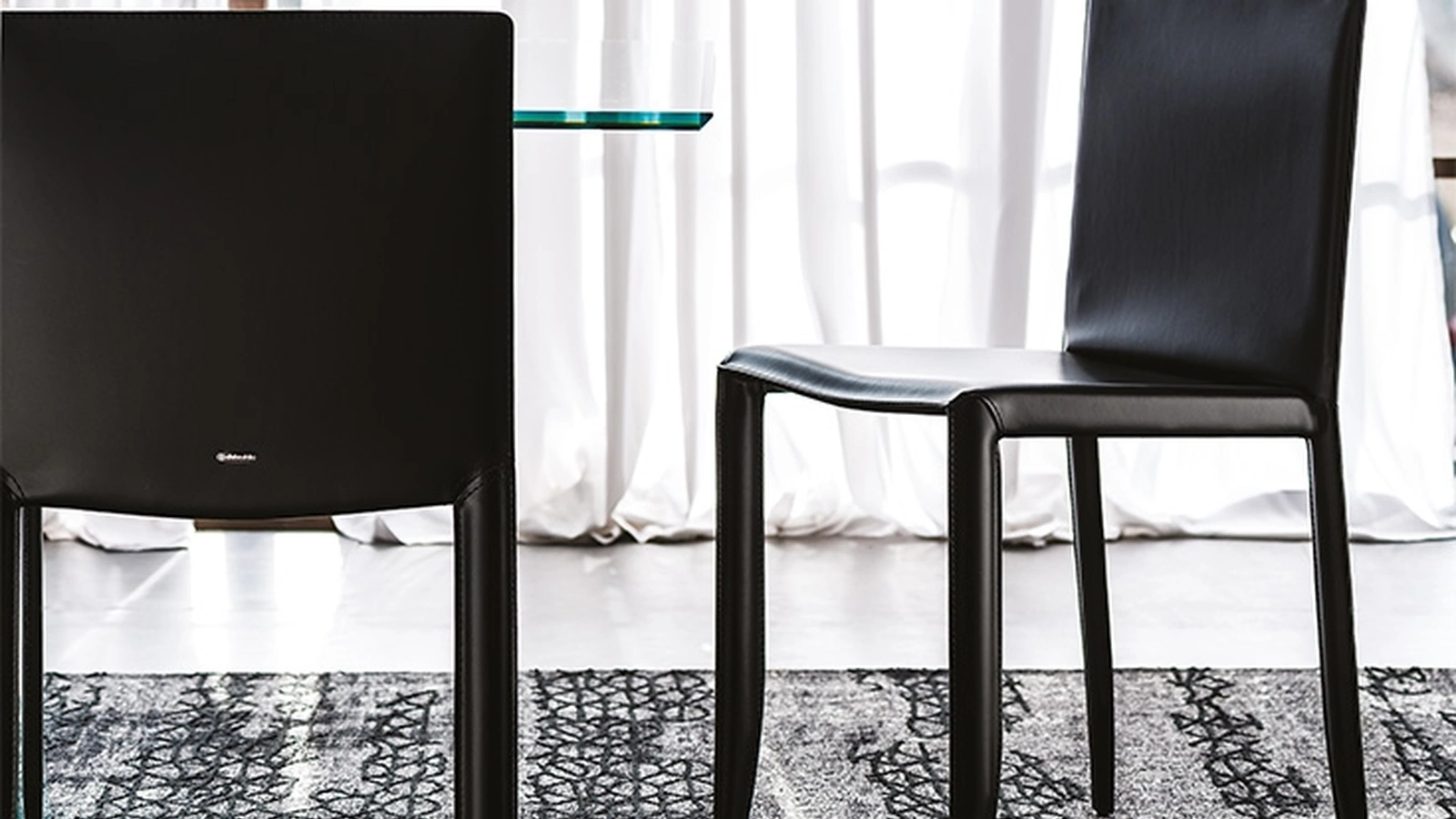 Sedia in cuoio Piuma Edition di Cattelan Italia