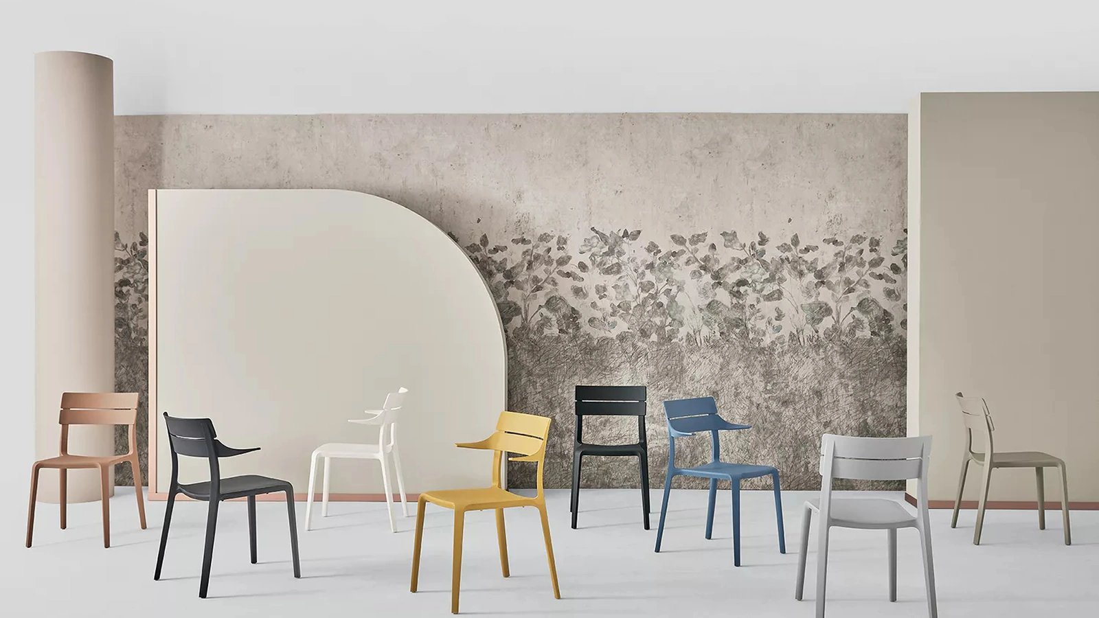 Sedia impilabile Rocket di Bontempi