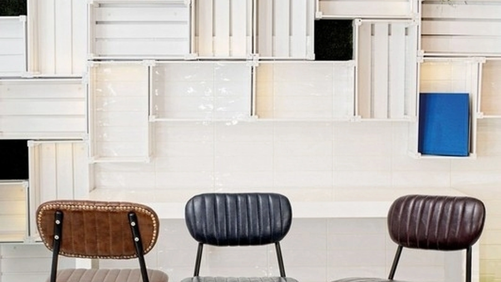 Sgabello in ecopelle Debbie di Bizzotto