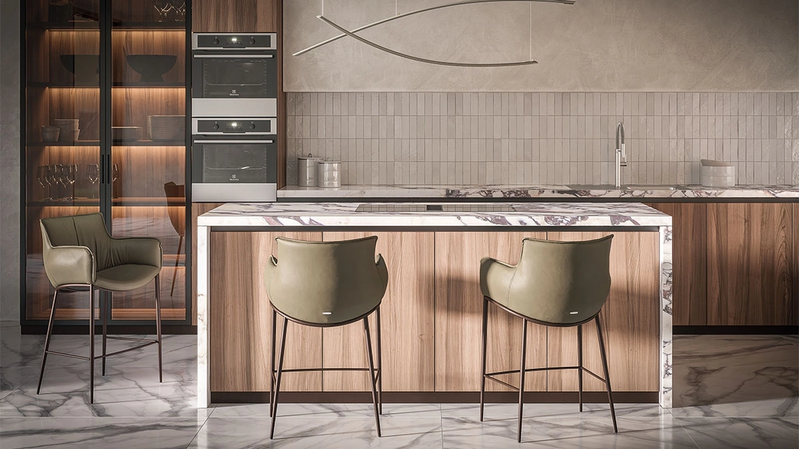 Sgabello Rhonda di Cattelan Italia