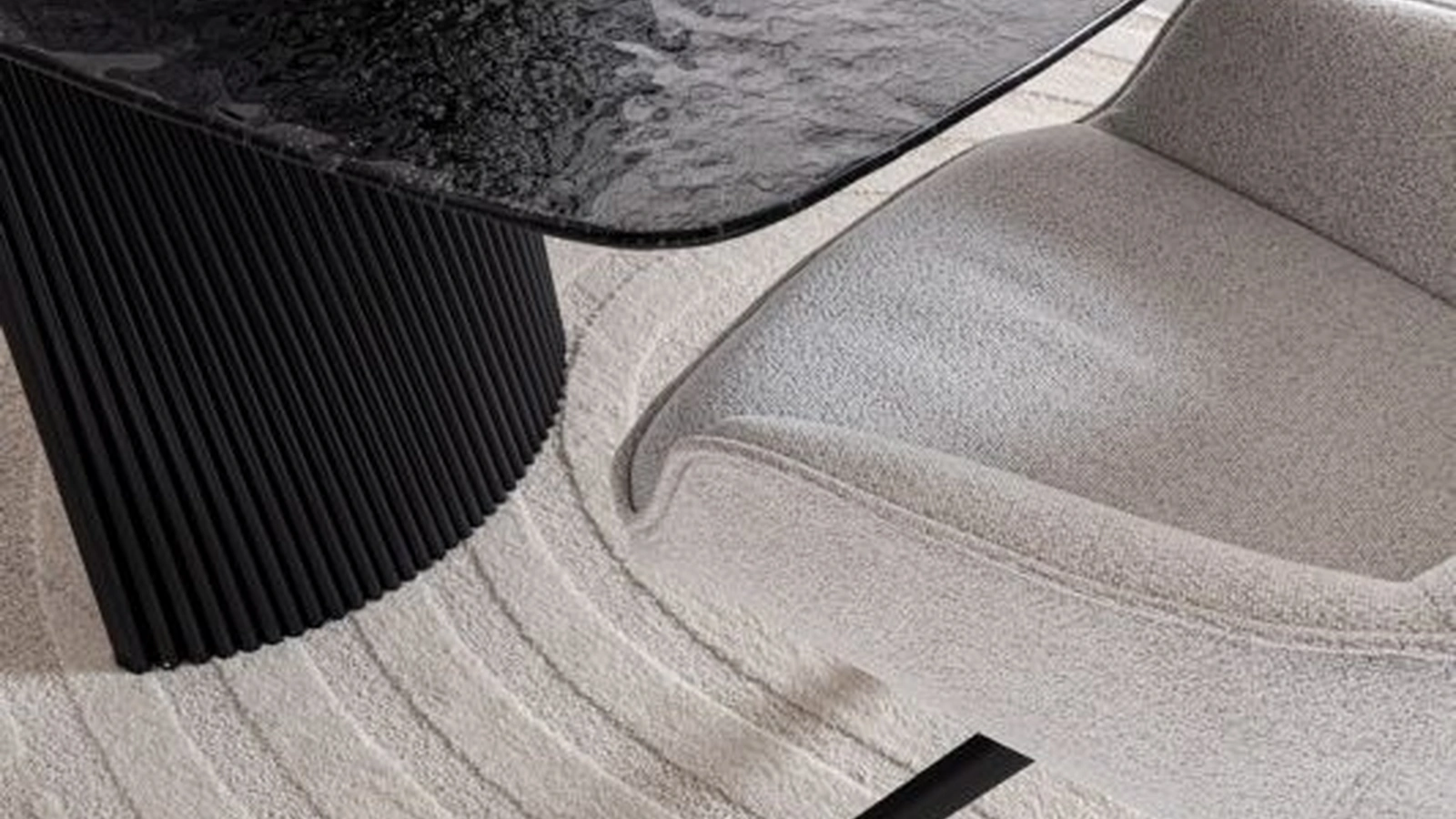 Tavolo allungabile Oliver Vetro di Bizzotto