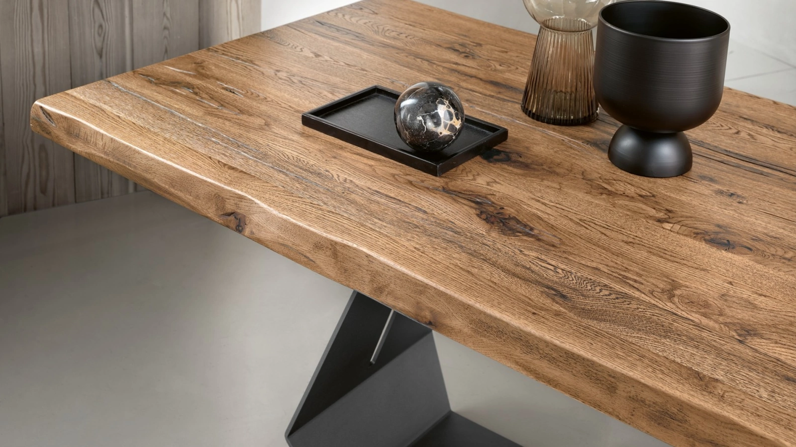 Tavolo Bangkok in rovere di Le Fablier