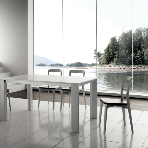 Tavolo allungabile in frassino Cansas di Gipi Le Sedie