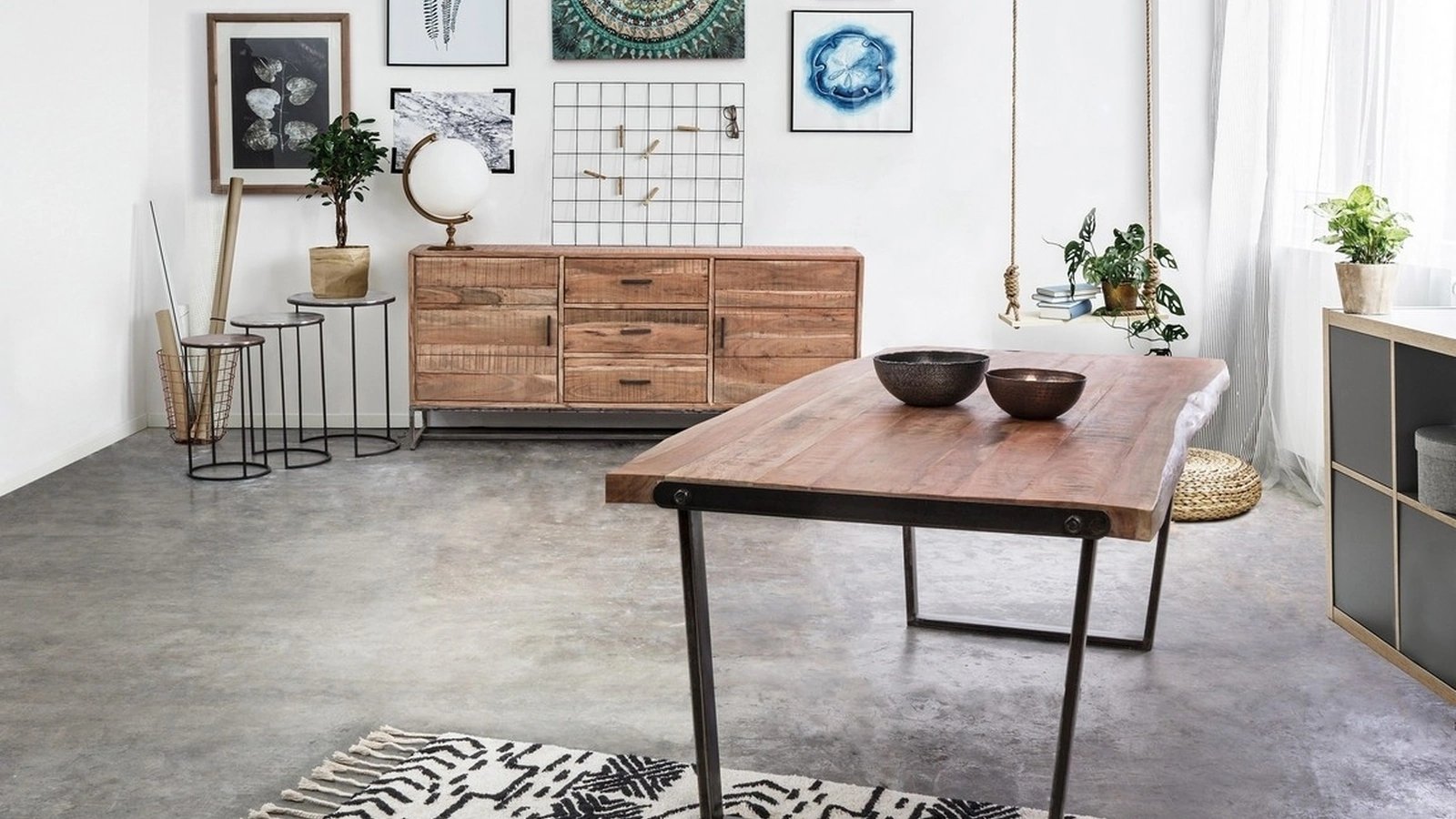 Tavolo in legno Elmer di Bizzotto