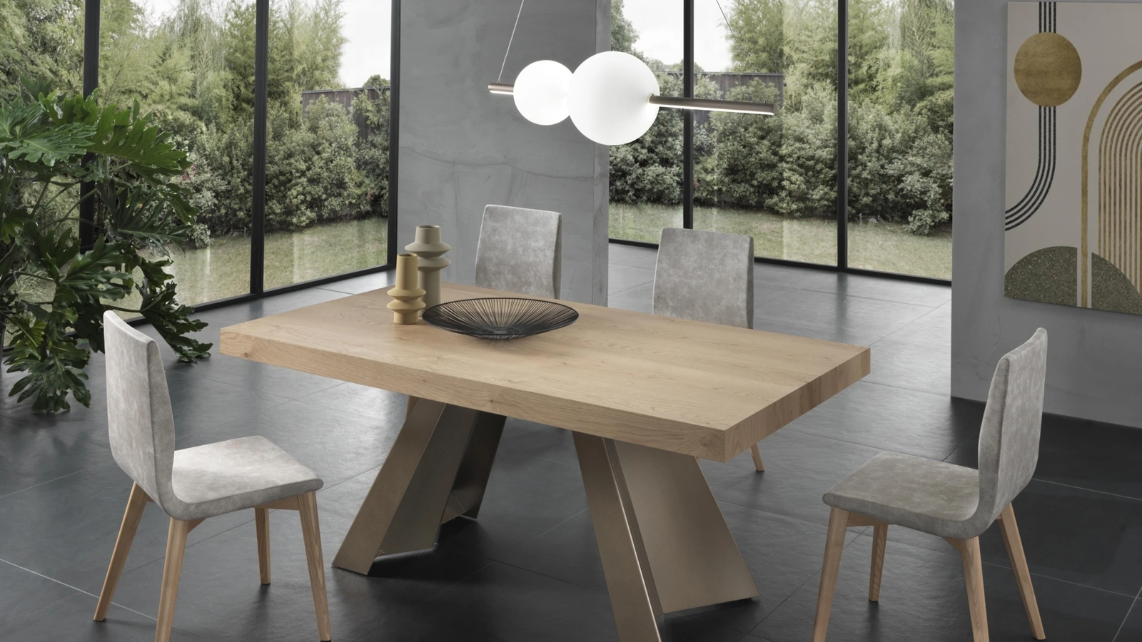 Tavolo Fly 180 33 di Gipi Le Sedie