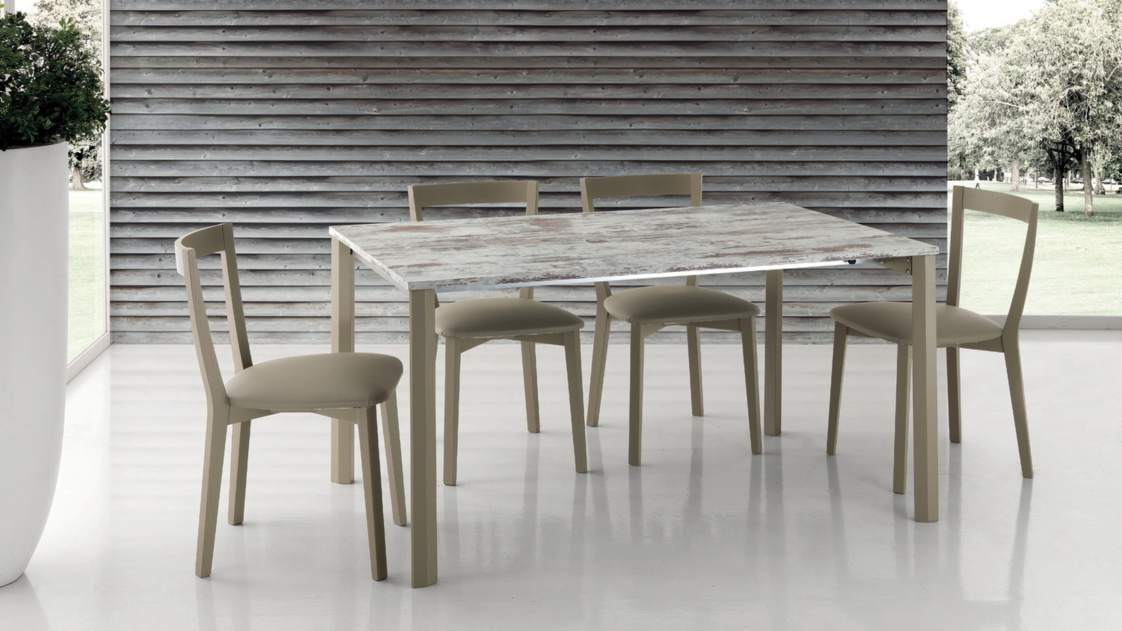 Tavolo rettangolare Genio di Gipi Le Sedie