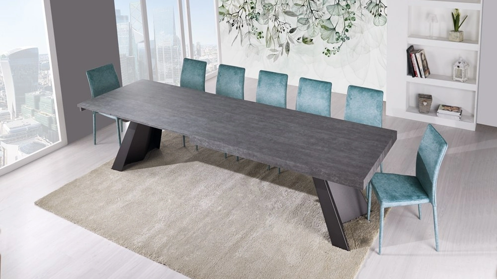 Tavolo allungabile Fly One di Gipi Le Sedie