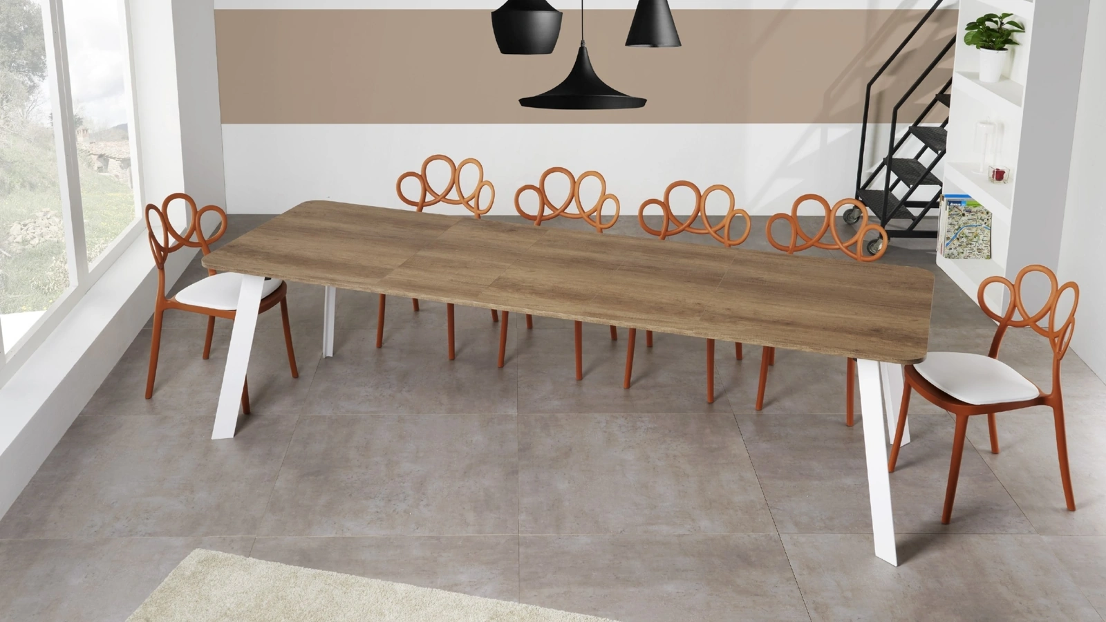 Tavolo allungabile Young di Gipi Le Sedie