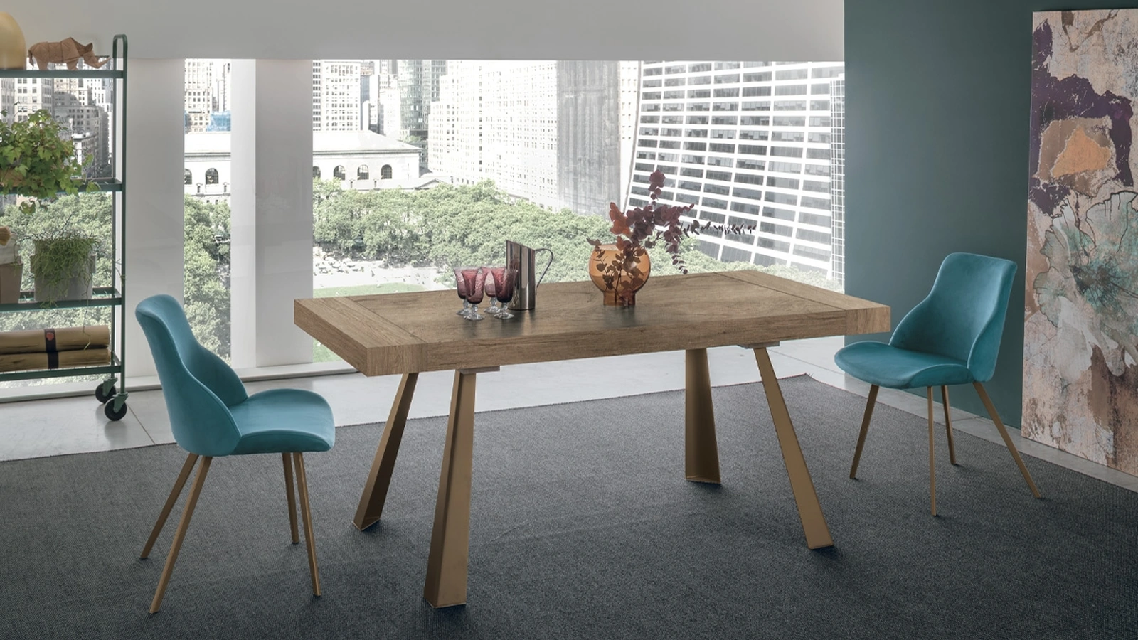 Tavolo allungabile Grecale di Target Point