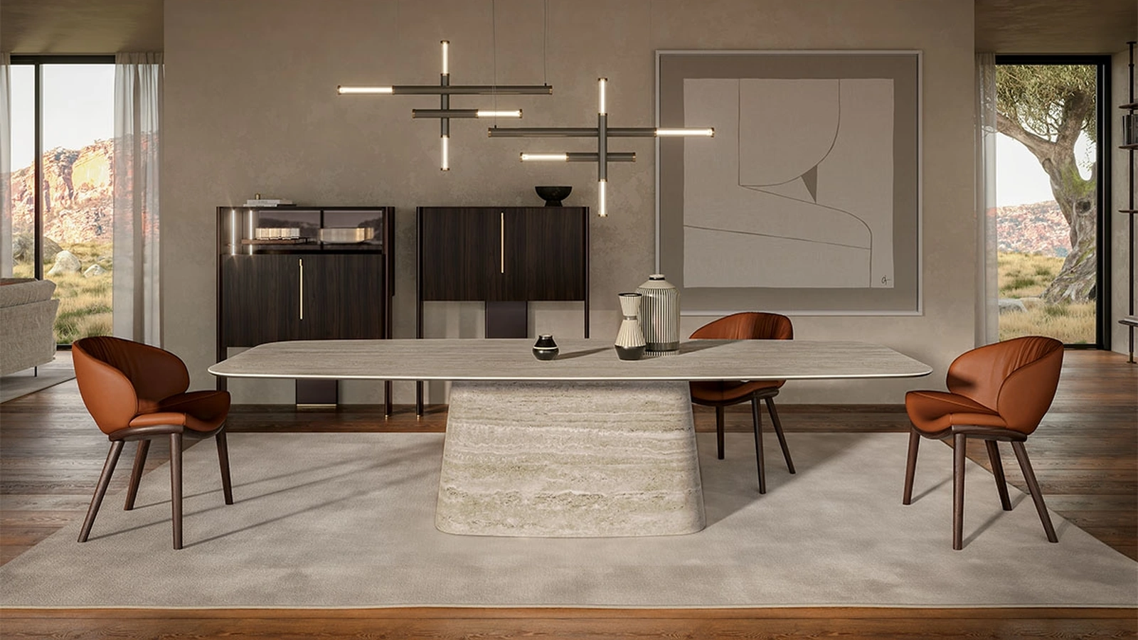 Tavolo Napoleon Keramik di Cattelan Italia