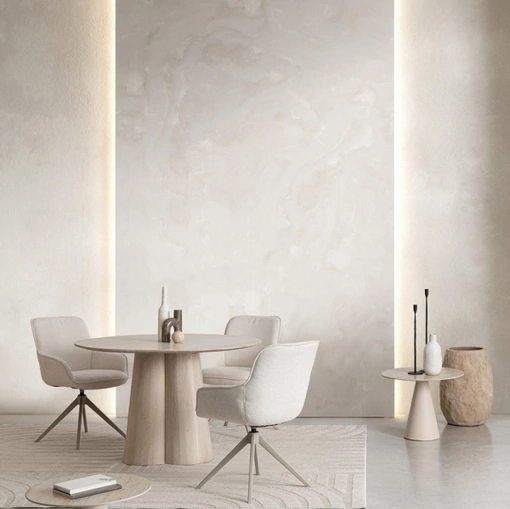 Tavolo rotondo in legno Nassor di Bizzotto